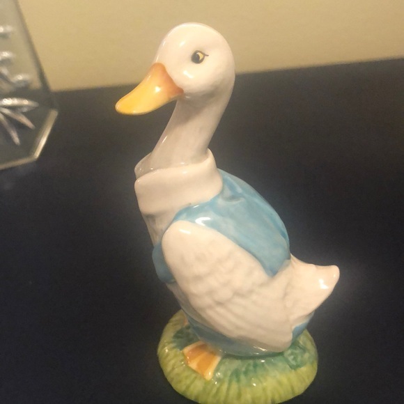 - Beatrix Potter Mr. Drake Puddle Duck Porcelain Figurine Royal Dalton - Picture 1 of 11